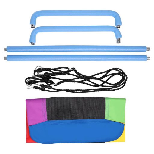 Huśtawka ogrodowa bocianie gniazdo, 150*180 cm, kolorowe