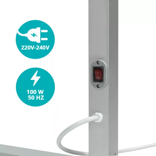 Elektryczna suszarka do ręczników, ruszt