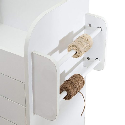 Mobilna szafka do przechowywania z półkami i szufladami