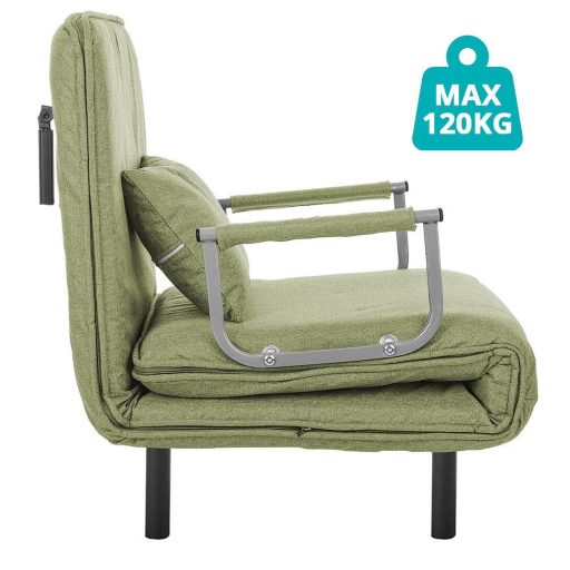 Fotel składany 2 w 1 w kilku kolorach-zielony