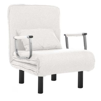 Fotel składany 2 w 1 w kilku kolorach-beżowy