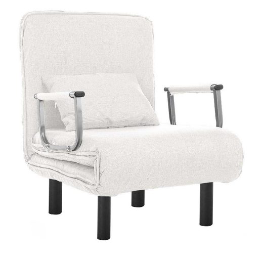 Fotel składany 2 w 1 w kilku kolorach-beżowy