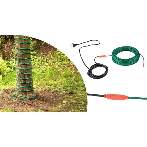 Ogrodowy kabel grzewczy do roślin w kilku rodzajach, 36W, 6m