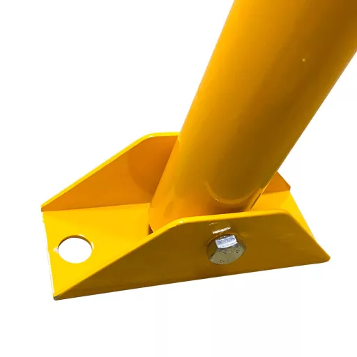 Składana, zamykana blokada parkingowa