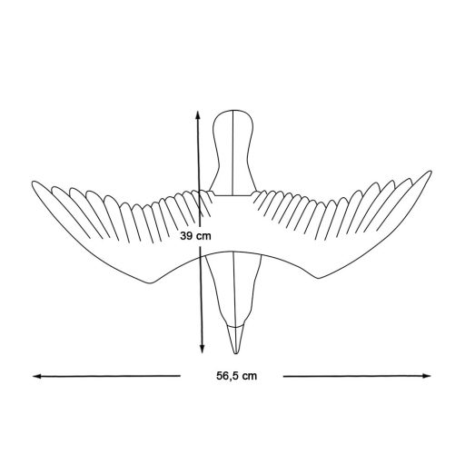Odstraszacz na wróble wiszący
