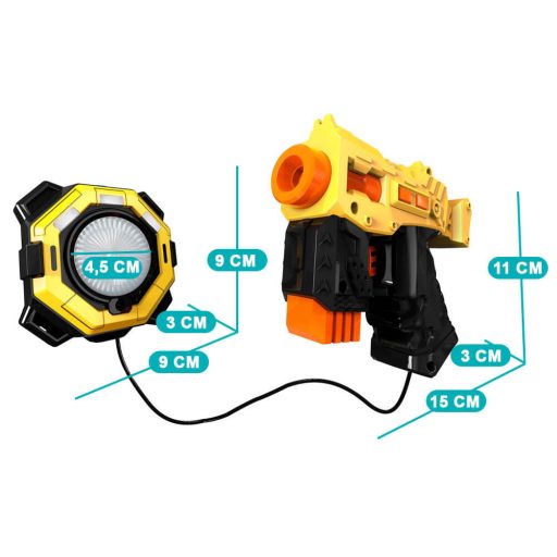 Zestaw 4 broni laserowych