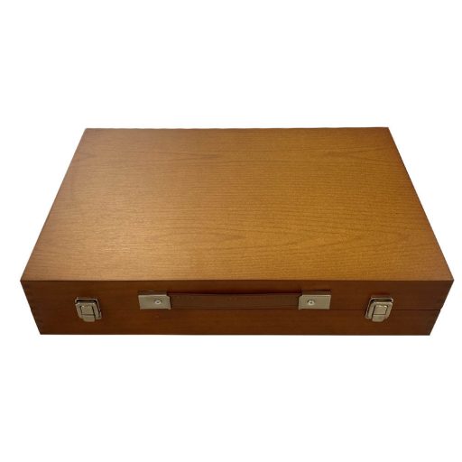 174 el. zestaw do malowania i rysowania w praktycznym drewnianym pudełku prezentowym