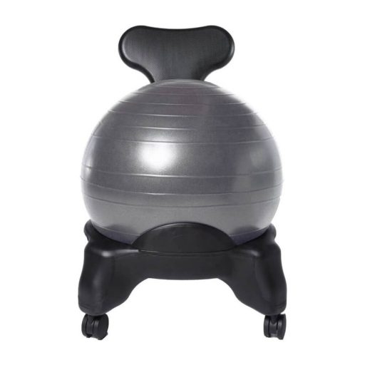 Krzesło fitness z piłką 55 cm