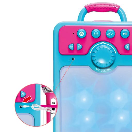 Zestaw karaoke dla dzieci z 2 mikrofonami