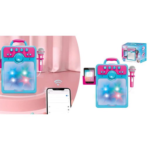 Zestaw karaoke dla dzieci z 2 mikrofonami