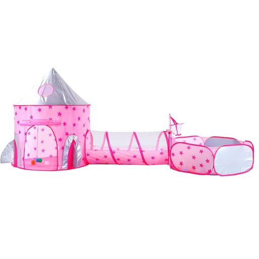 Namiot dla dzieci 3 w 1 w kilku kolorach, różowy