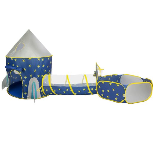 Namiot dla dzieci 3 w 1 w kilku kolorach, niebieski