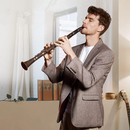 Klarnet B z dodatkami w torbie na ramię