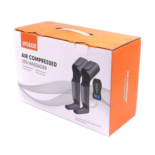 Kompresyjny masażer do stóp, masażer limfatyczny z pilotem