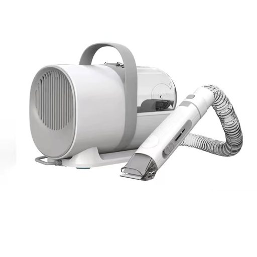 Komplet do pielęgnacji zwierząt domowych z pojemnikiem na kurz i akcesoriami