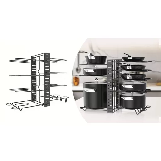 Półka i organizer na naczynia