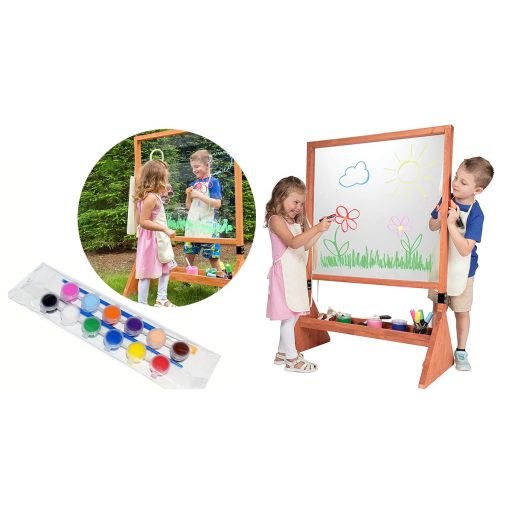 Dwustronna tablica do rysowania z plexi do użytku wewnętrznego i zewnętrznego