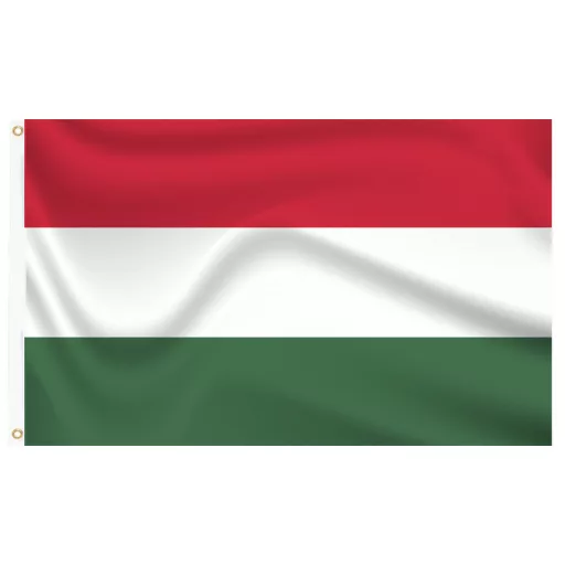 Maszt z flagą 90x150cm z węgierską flagą