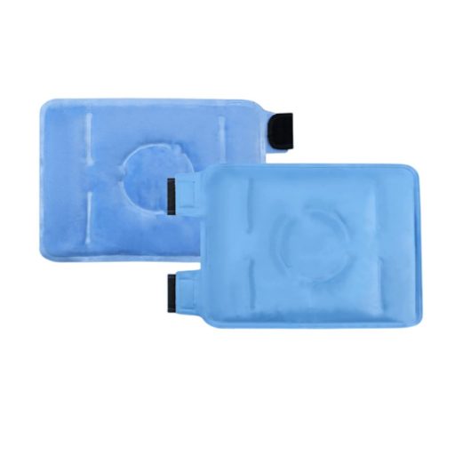 Poduszka chłodząco-grzejąca z żelem, 2 szt., z rzepem