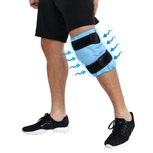 Poduszka chłodząco-grzejąca z żelem, 2 szt., z rzepem