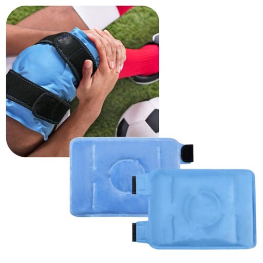 Poduszka chłodząco-grzejąca z żelem, 2 szt., z rzepem