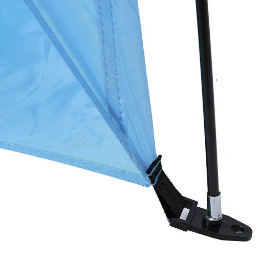 Namiot półotwarty 220*110*110 cm, niebieski