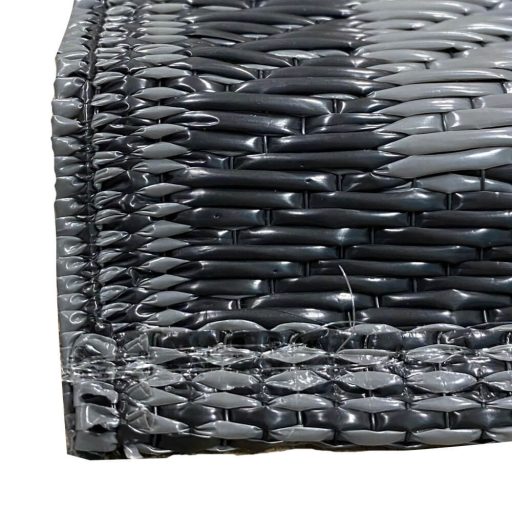 Dywan na zewnątrz, dwustronny, 180x120 cm - szary