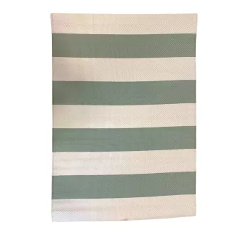 Dywan na zewnątrz, dwustronny, 180x120 cm - zielono-beżowy