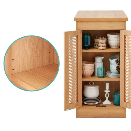 3-częściowy zestaw jadalniany z podwyższonym blatem i schowkiem