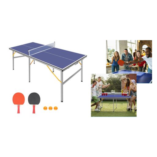 Stół do tenisa stołowego do użytku wewnętrznego z siatką