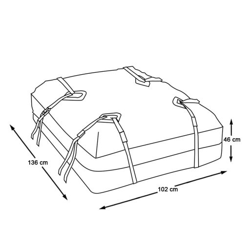 Wodoodporny bagażnik dachowy