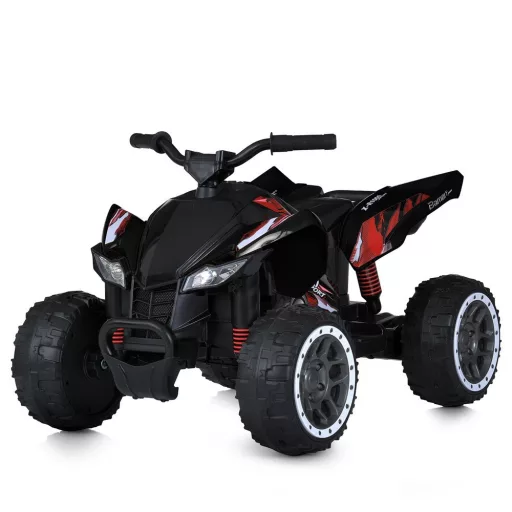 Elektryczny quad dla dzieci, 12V, czarny