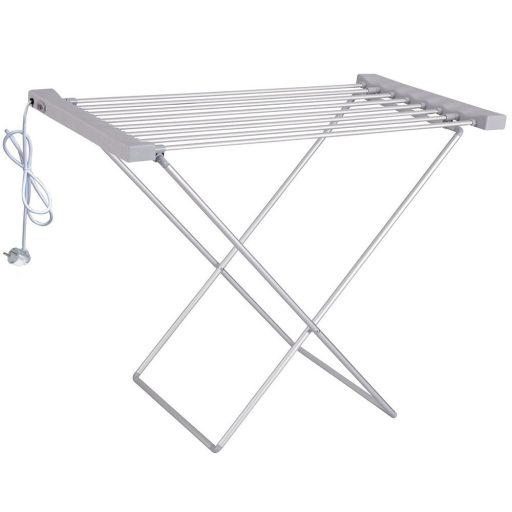 Elektryczna suszarka do ubrań 120 W, 8 prętów do suszenia