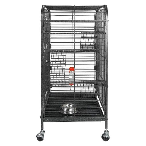 Zewnętrzna klatka dla zwierząt na kółkach
