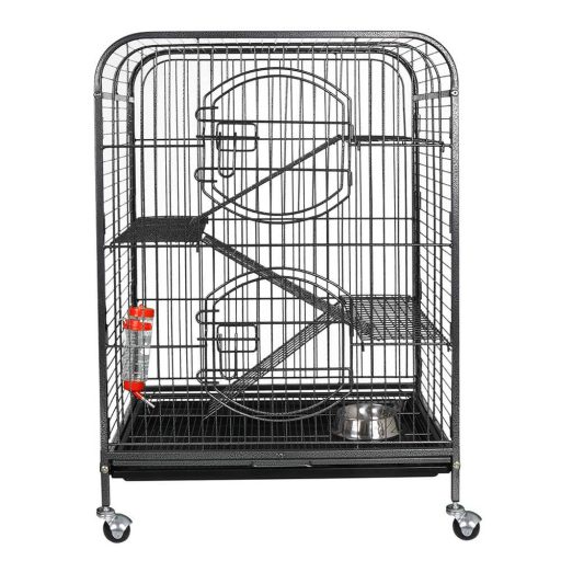 Zewnętrzna klatka dla zwierząt na kółkach