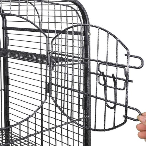 Zewnętrzna klatka dla zwierząt na kółkach