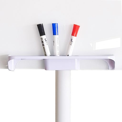 Magnetyczna szklana tablica flipchart na kółkach 70*100 cm