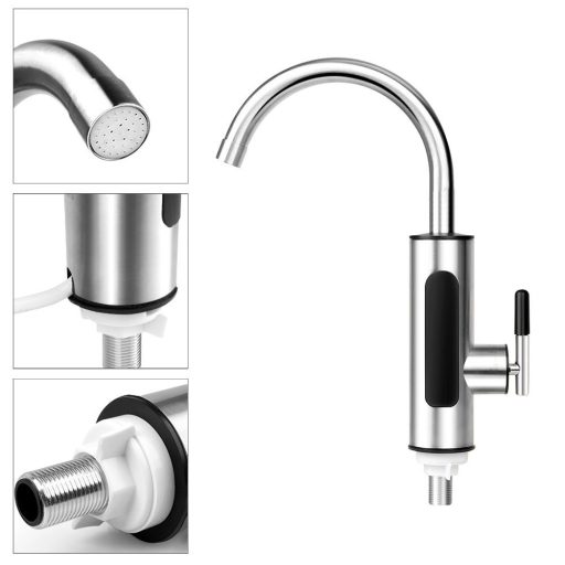 Elektryczny kran do podgrzewania wody z dolnym podłączeniem