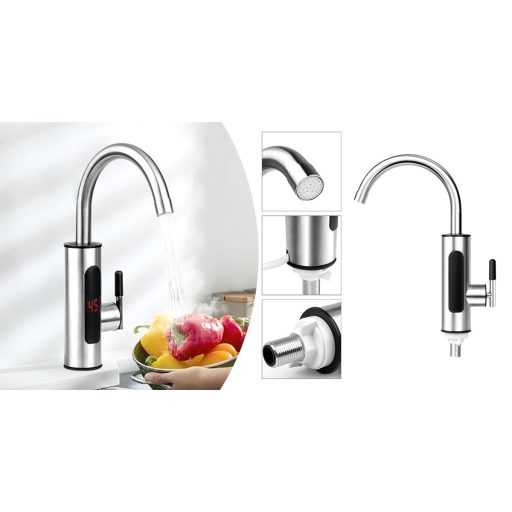 Elektryczny kran do podgrzewania wody z dolnym podłączeniem