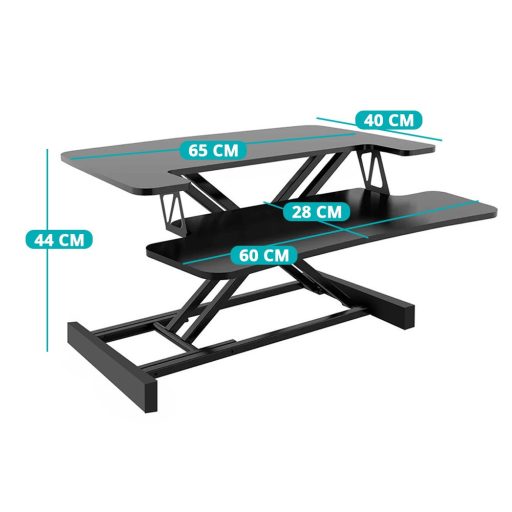 Przekształtnik biurka na stojąco/siedząco