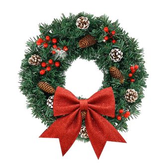 Świąteczna dekoracja drzwi 60cm