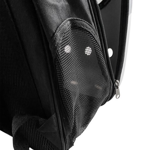 Plecak do noszenia zwierząt, srebrny