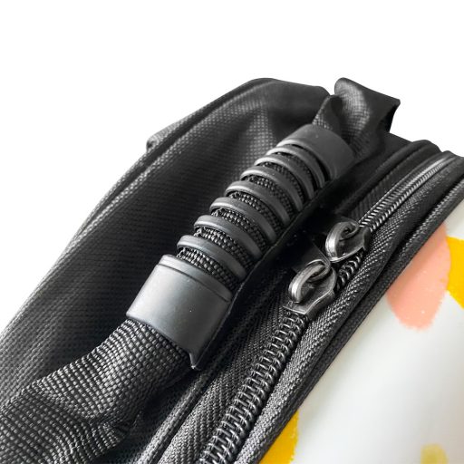 Plecak do noszenia zwierząt, biały w liście