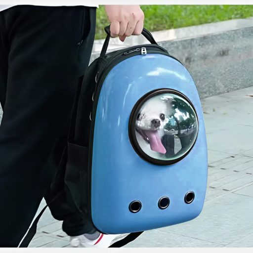 Plecak do noszenia zwierząt, niebieski