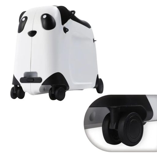 Walizka dla dziecka z kółkami i siedzeniem