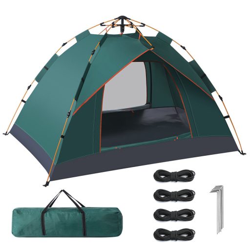 Namiot 3-osobowy 2x2x1,35m, zielony