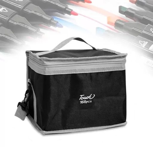 Zestaw dwustronnych markerów alkoholowych w torbie podręcznej