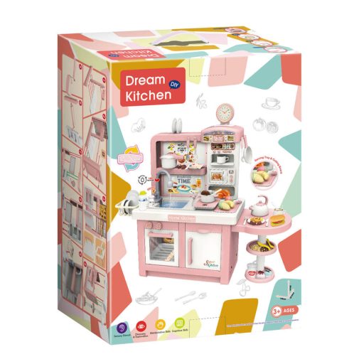 Kuchnia marzeń dla dzieci, różowa