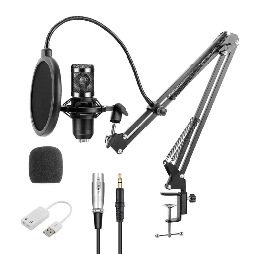 Mikrofon na biurko z podłączeniem USB