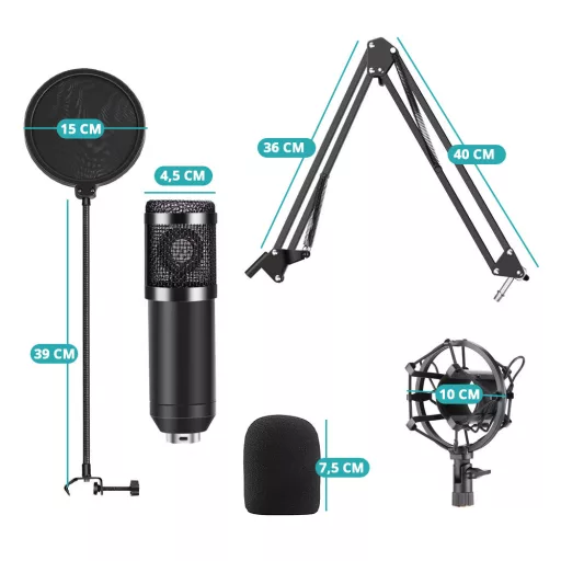 Mikrofon na biurko z podłączeniem USB